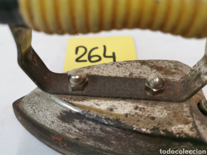 Antig&uuml;edades: Plancha el&eacute;ctrica Solac a&ntilde;os 60 - Foto 3