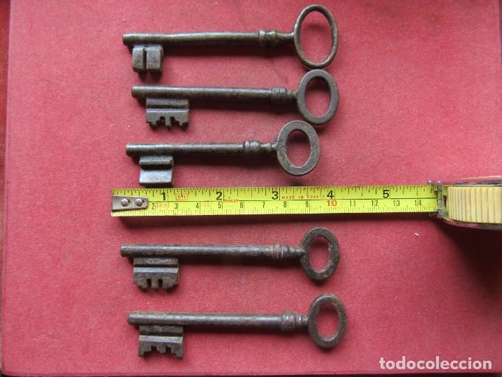 Antig&uuml;edades: Lote de 5 llaves Antiguas - Foto 4