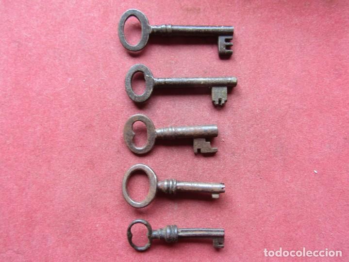 Antig&uuml;edades: Lote de 5 llaves Antiguas - Foto 3