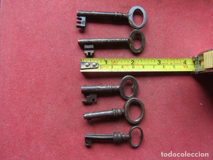 Antig&uuml;edades: Lote de 5 llaves Antiguas - Foto 5