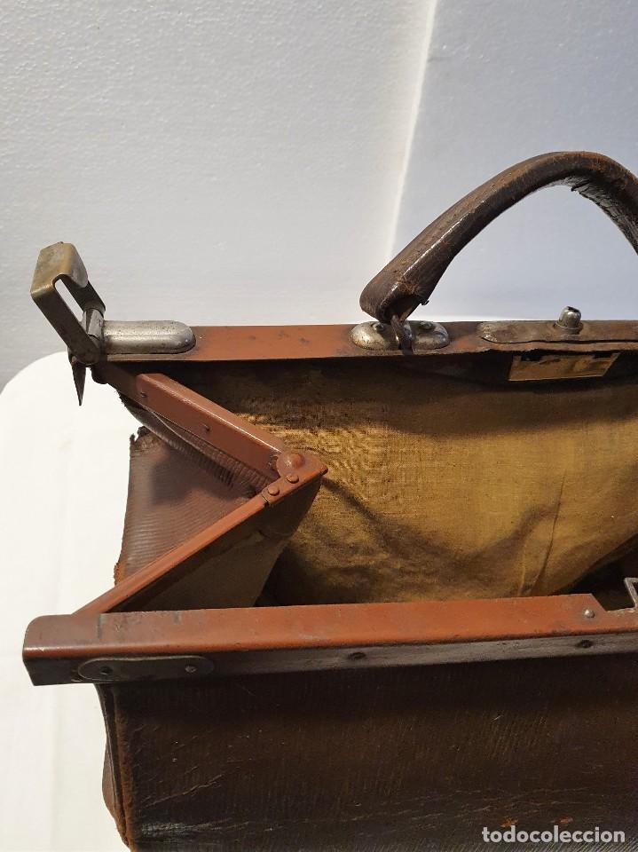 Antig&uuml;edades: ANTIGUO MALETIN DE MEDICO - Foto 4