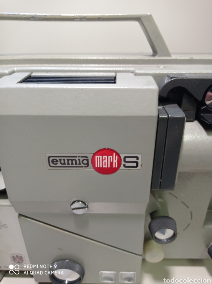 Antig&uuml;edades: Antiguo proyector de cine 8mm de la marca Eumig Mark S. - Foto 4