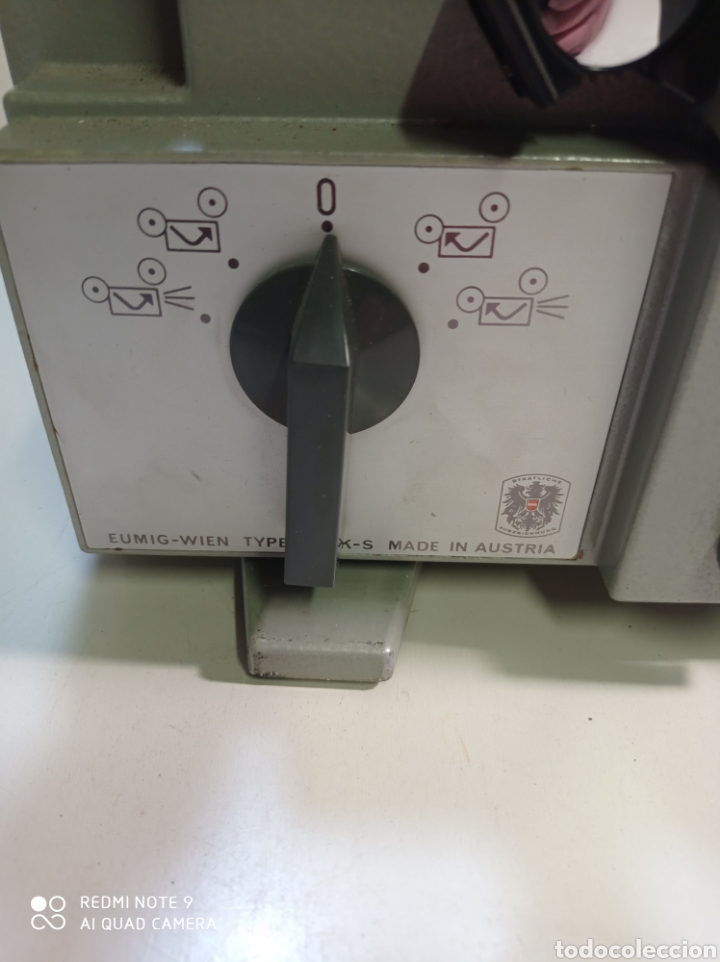 Antig&uuml;edades: Antiguo proyector de cine 8mm de la marca Eumig Mark S. - Foto 5