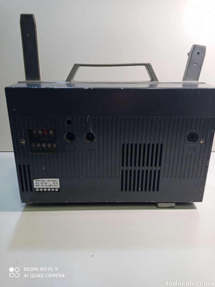 Antig&uuml;edades: Antiguo proyector de cine 8mm de la marca Eumig Mark S. - Foto 8