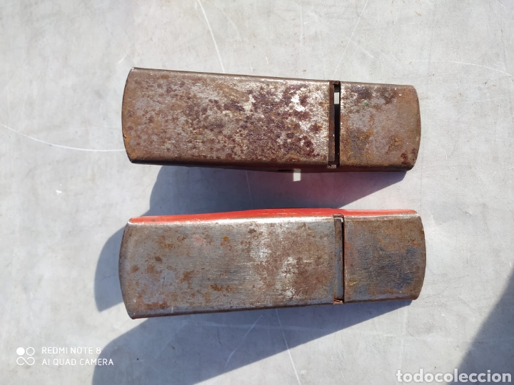 Antig&uuml;edades: Pareja de cepillos de carpinteros antiguos - Foto 2