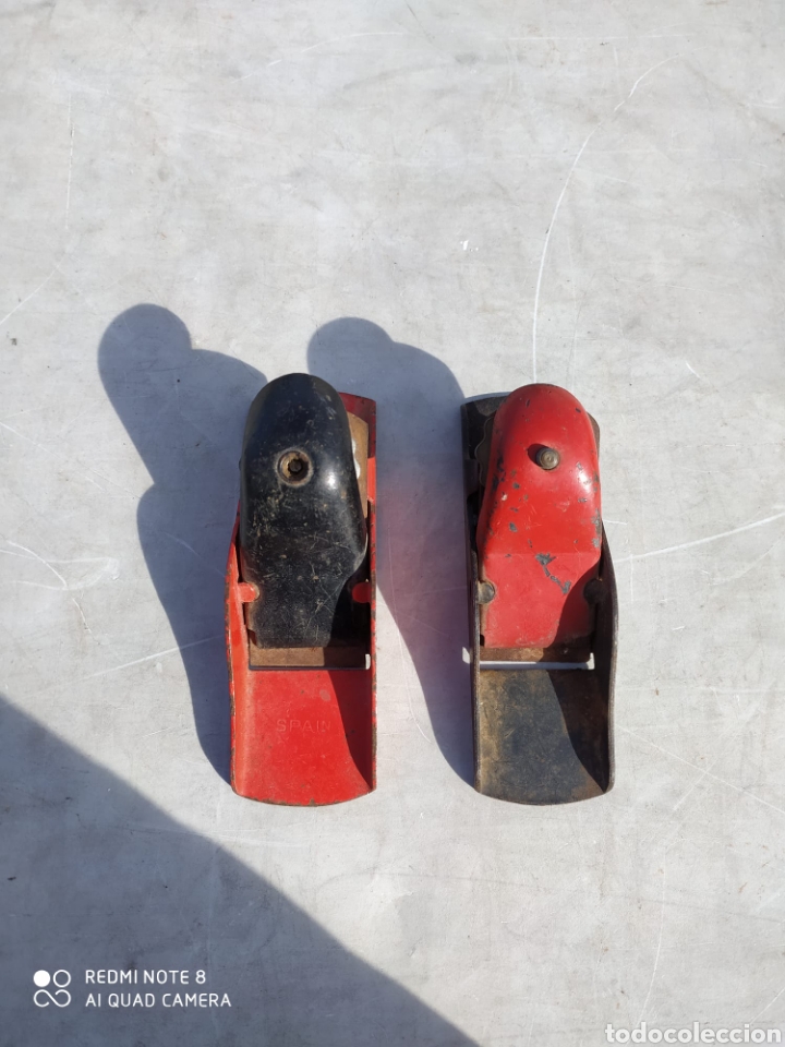 Antig&uuml;edades: Pareja de cepillos de carpinteros antiguos - Foto 1