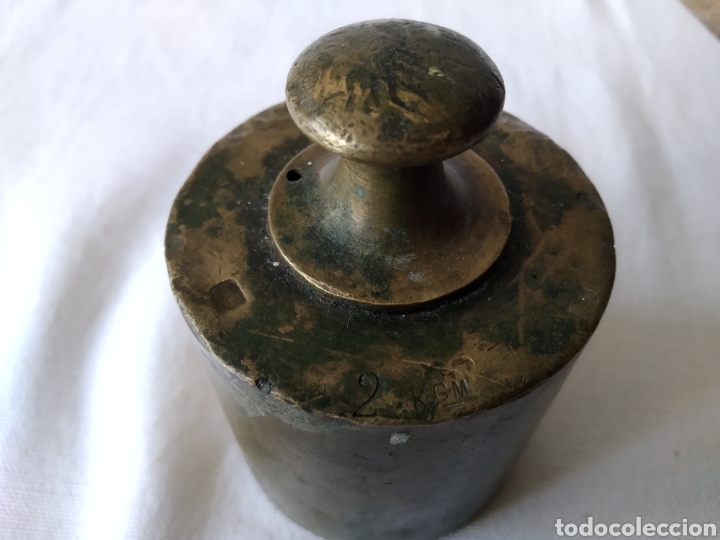 Antig&uuml;edades: ANTIGUO JUEGO DE PESAS - Foto 11