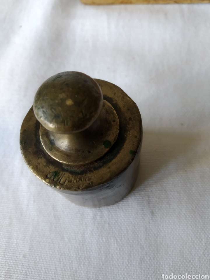 Antig&uuml;edades: ANTIGUO JUEGO DE PESAS - Foto 19