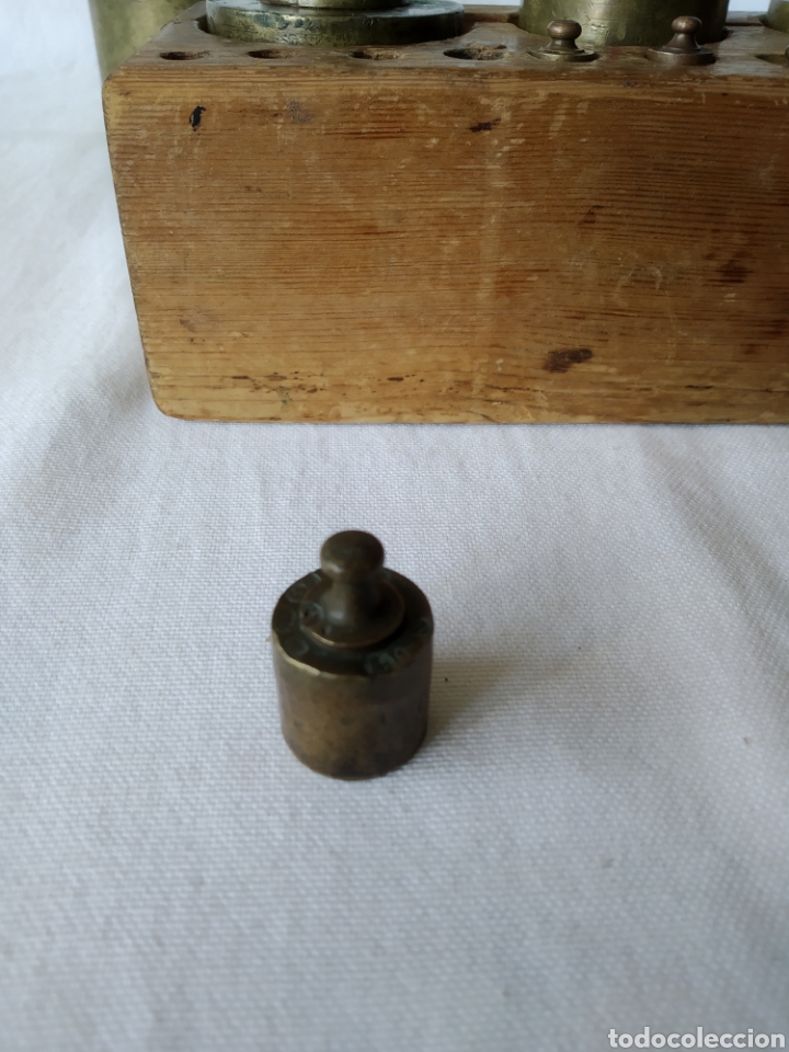Antig&uuml;edades: ANTIGUO JUEGO DE PESAS - Foto 24