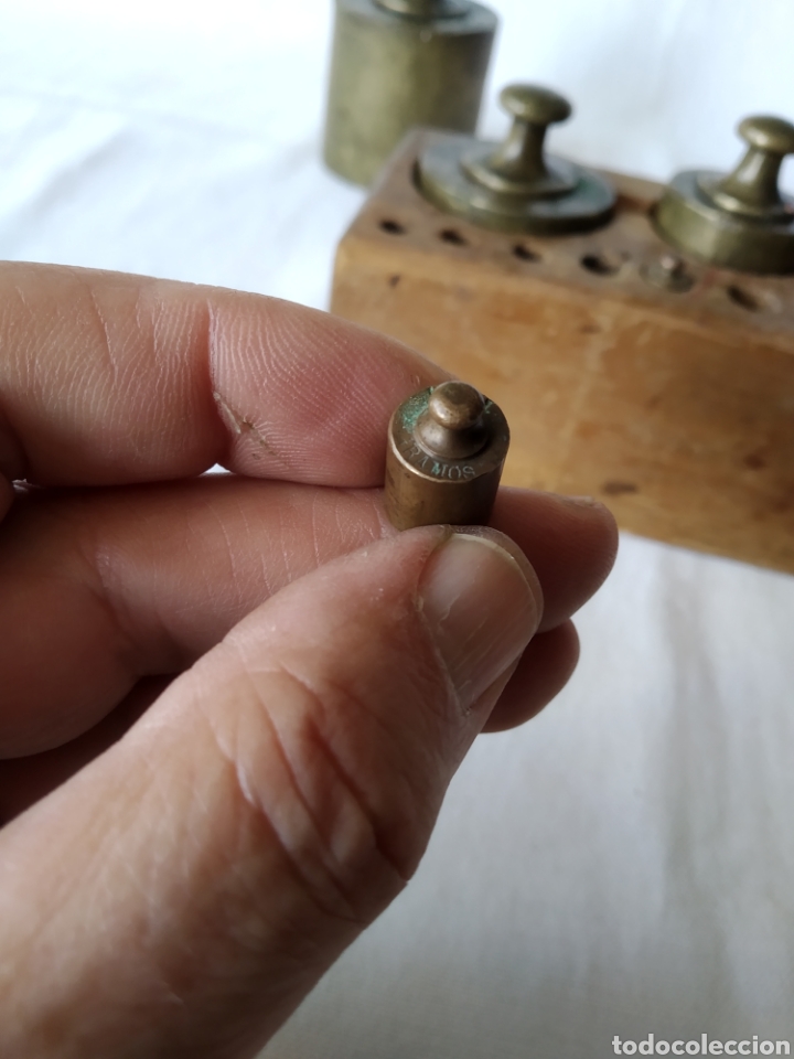 Antig&uuml;edades: ANTIGUO JUEGO DE PESAS - Foto 31