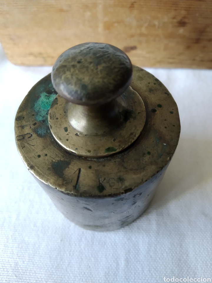 Antig&uuml;edades: ANTIGUO JUEGO DE PESAS - Foto 35