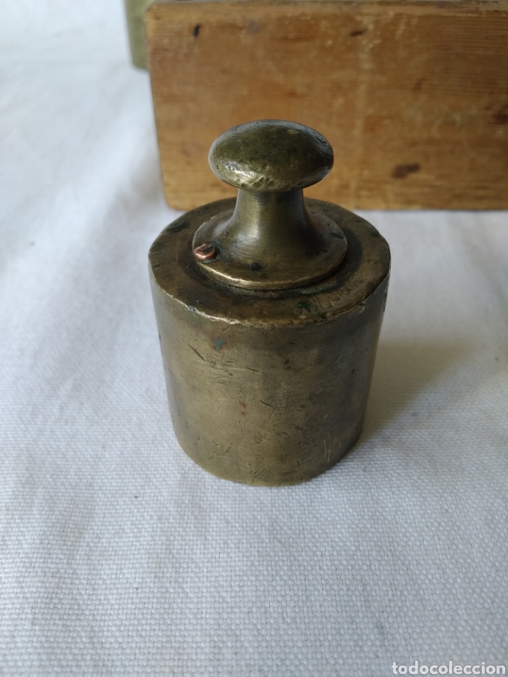 Antig&uuml;edades: ANTIGUO JUEGO DE PESAS - Foto 38