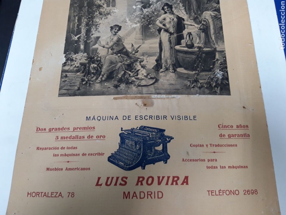 Antig&uuml;edades: Publicidad maquina Continental - Foto 2