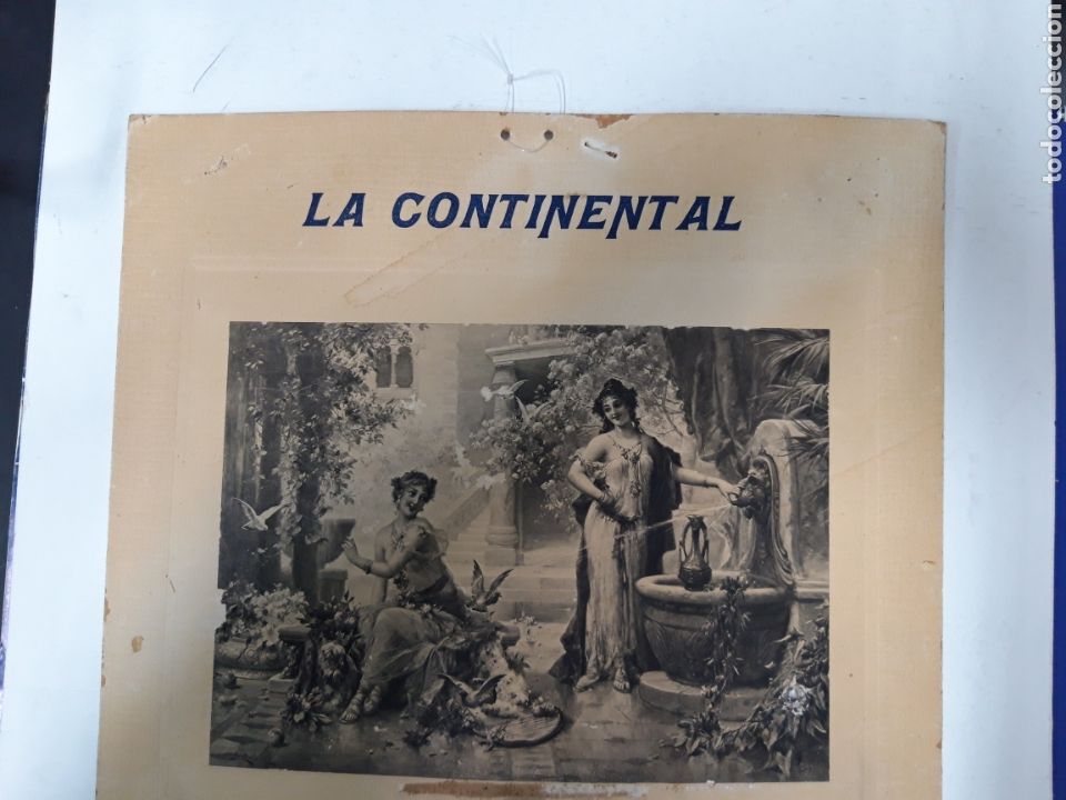 Antig&uuml;edades: Publicidad maquina Continental - Foto 3