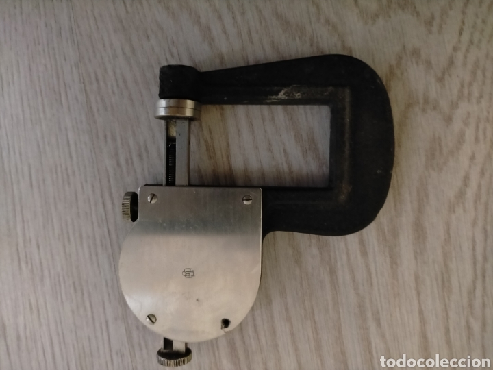 Antig&uuml;edades: Micrometro antiguo marca precisi&oacute;n Baxlo - Foto 4