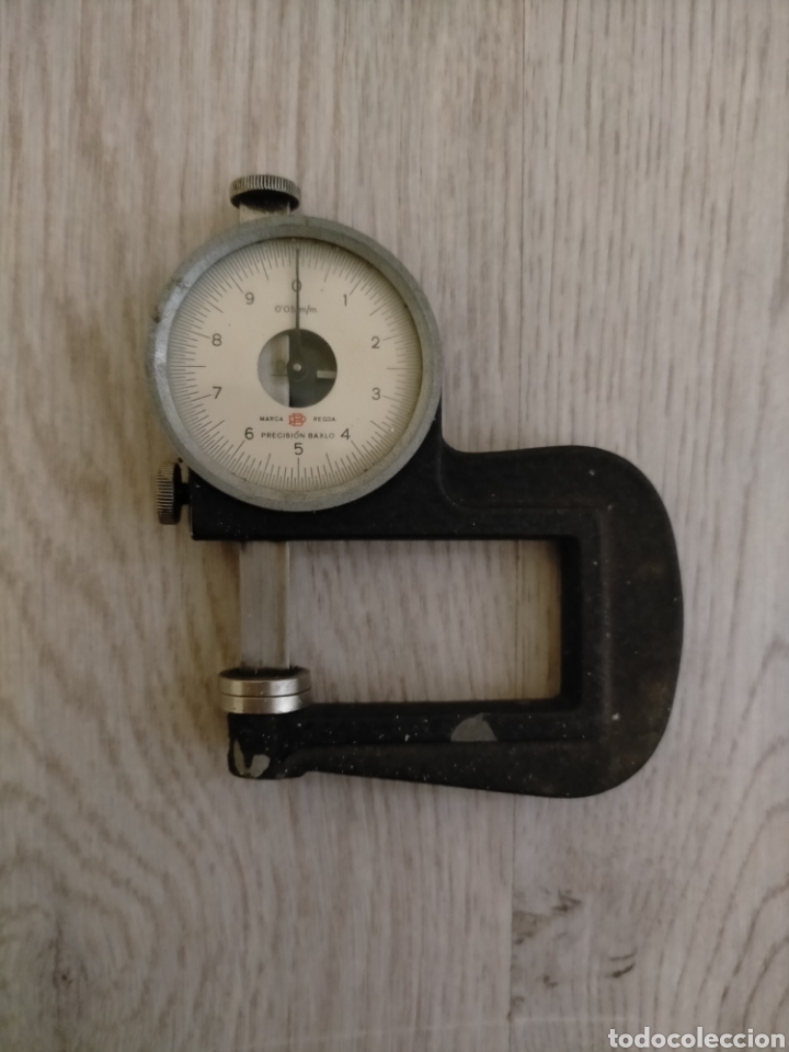 Antig&uuml;edades: Micrometro antiguo marca precisi&oacute;n Baxlo - Foto 1