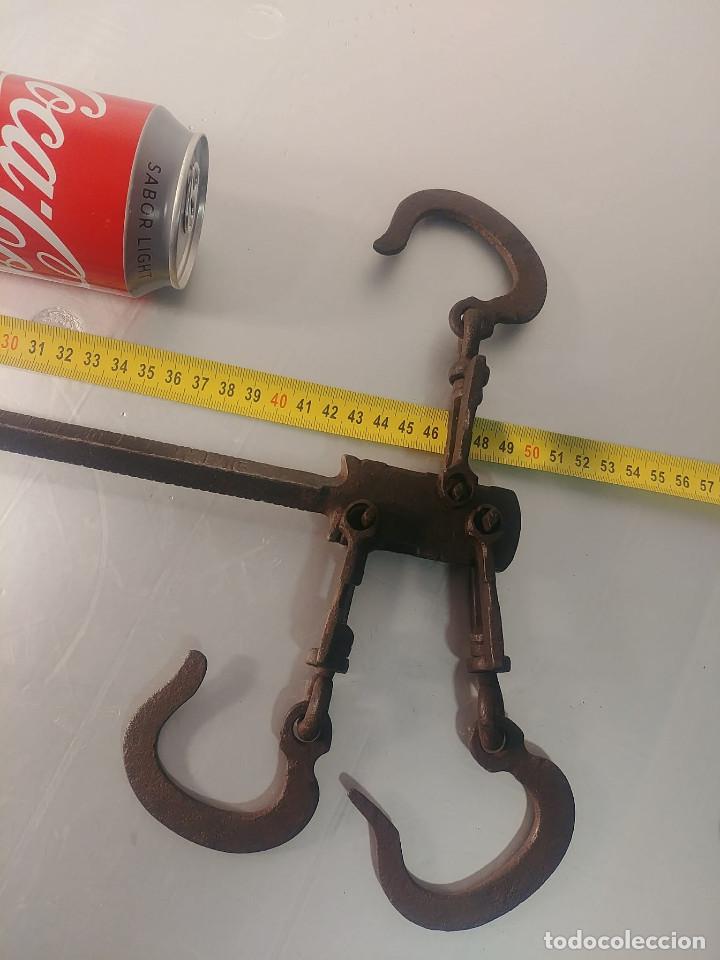 Antig&uuml;edades: Romana de pesaje alcance 54 kg - Foto 5
