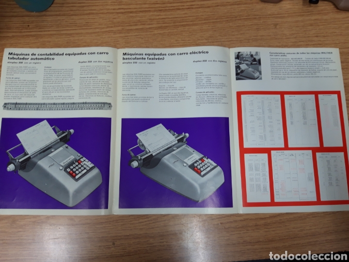Antig&uuml;edades: Catalogo Maquinas de contabilidad WALTHER - Foto 5