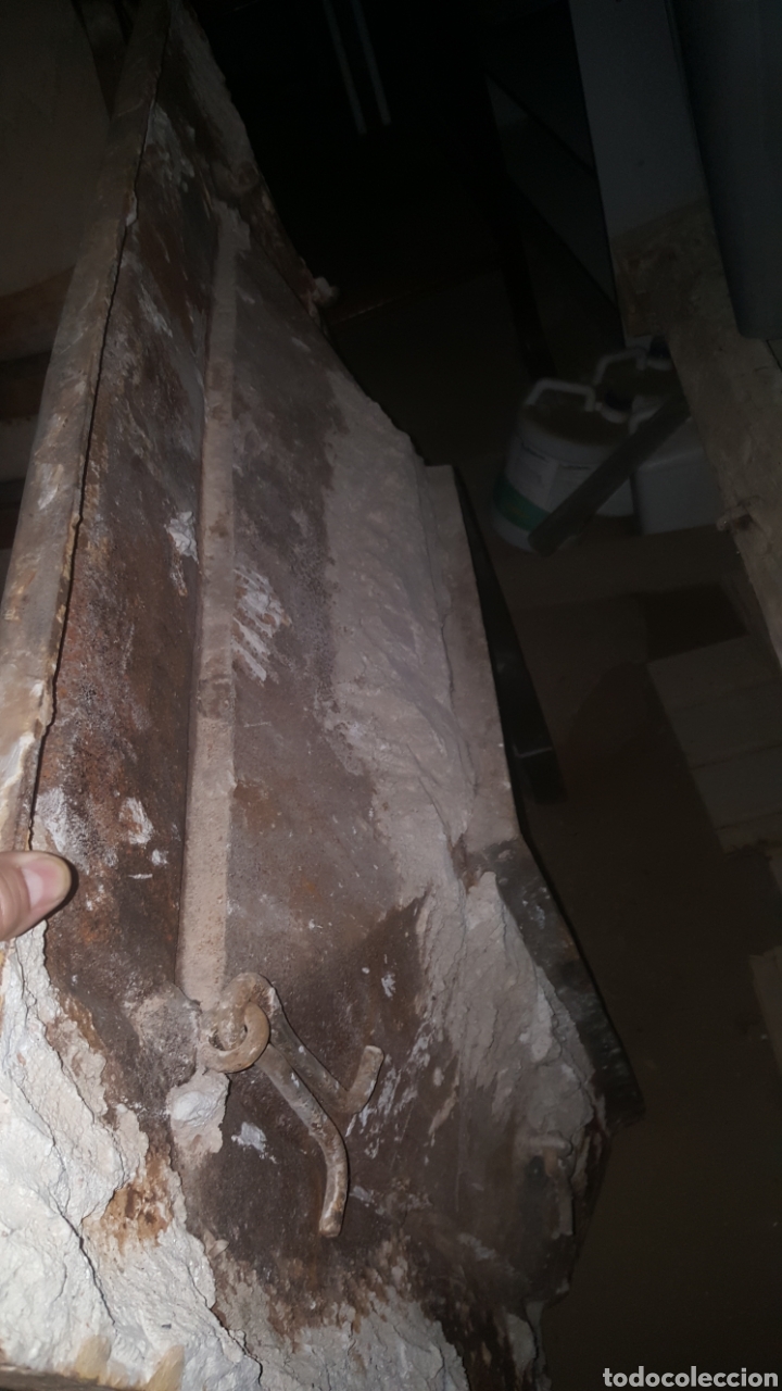 Antig&uuml;edades: frontal de hierro fundido para chimenea - Foto 14