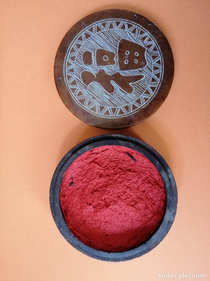 Antig&uuml;edades: ESTUCHE CON SELLO KOREANO Y RECIPIENTE CON LACRE ROJO - Foto 17