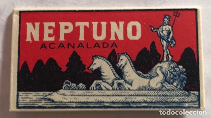 Antig&uuml;edades: CUCHILLA DE AFEITAR HOJA NEPTUNO - Foto 2