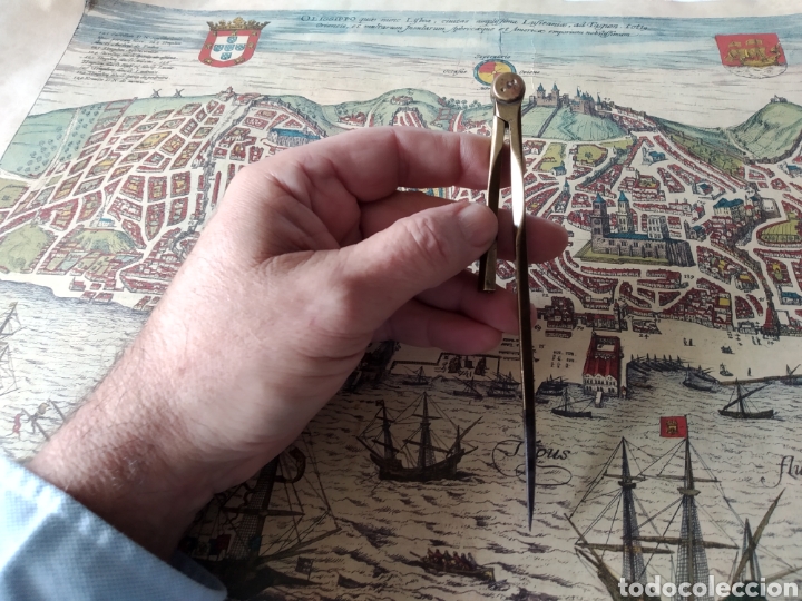 Antig&uuml;edades: ANTIGUO COMPAS NAUTICO - Foto 7