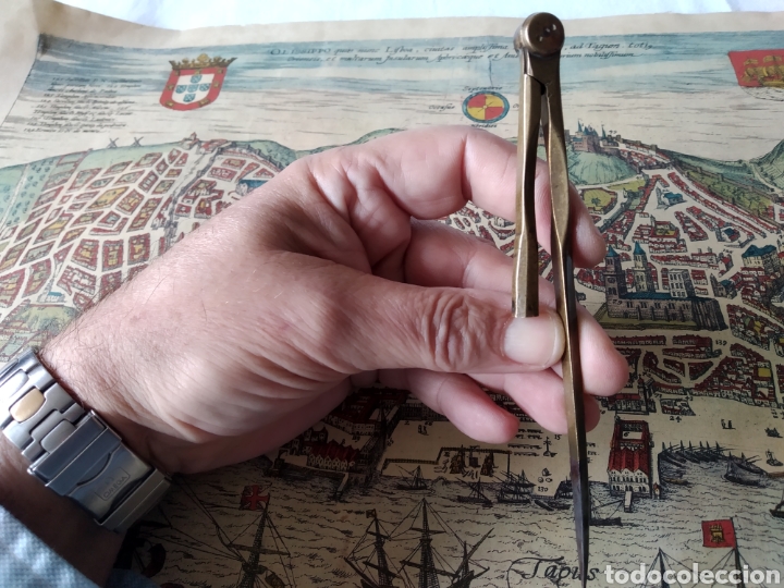 Antig&uuml;edades: ANTIGUO COMPAS NAUTICO - Foto 8