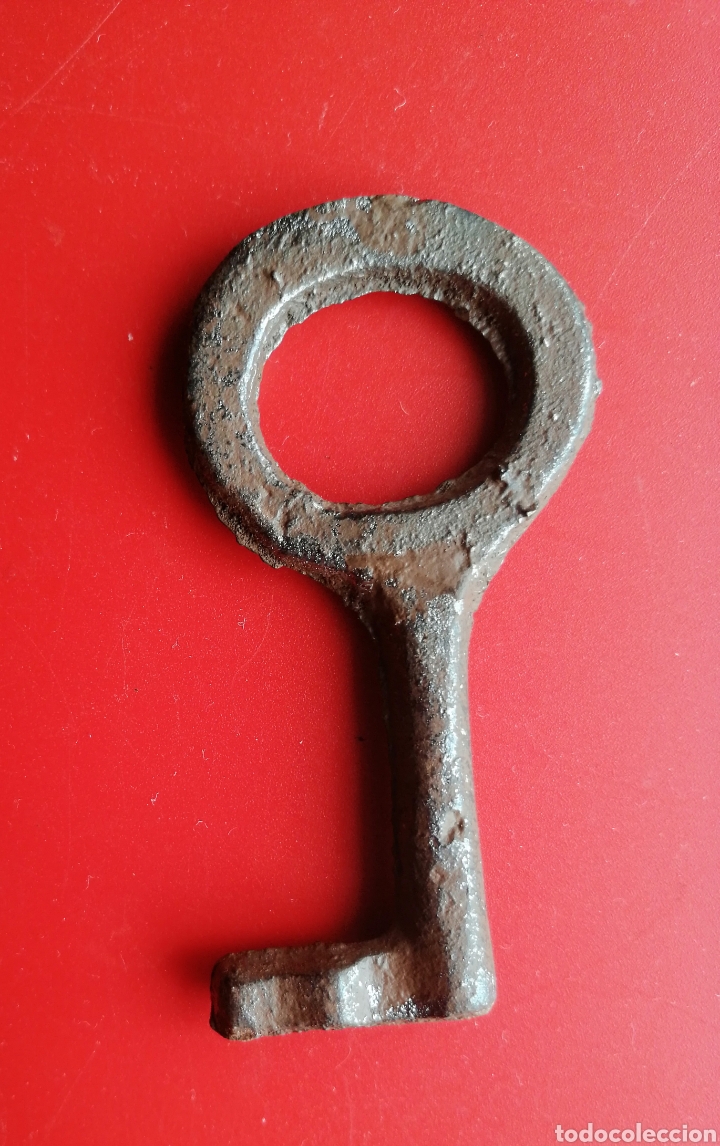 Antig&uuml;edades: LLAVE DE HIERRO. ENVIO INCLUIDO EN EL PRECIO. - Foto 2