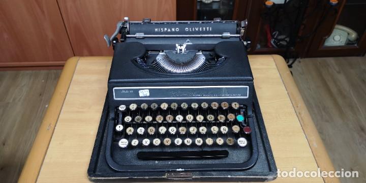 Antig&uuml;edades: Maquina escribir Hispano Olivetti - Foto 8