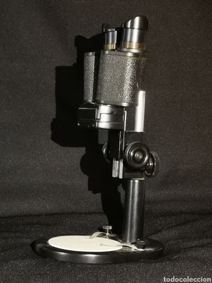 Antig&uuml;edades: Microscopio antiguo - Foto 2