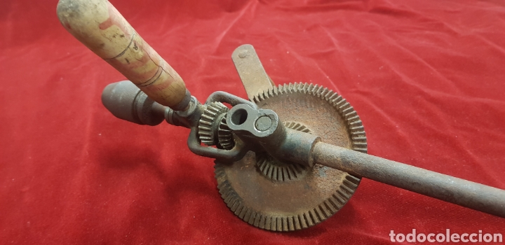 Antig&uuml;edades: TALADRO MECANICO MANUAL - Foto 6
