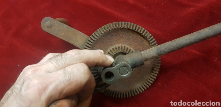 Antig&uuml;edades: TALADRO MECANICO MANUAL - Foto 7