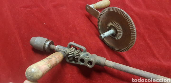 Antig&uuml;edades: TALADRO MECANICO MANUAL - Foto 8