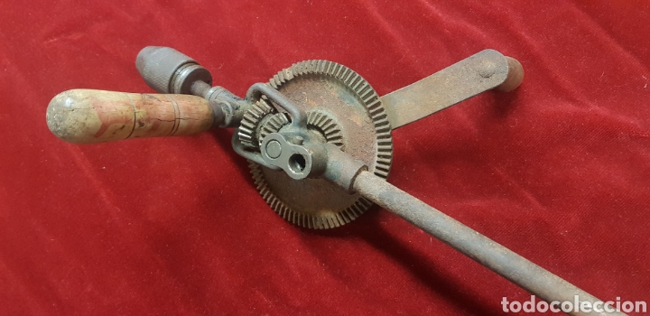Antig&uuml;edades: TALADRO MECANICO MANUAL - Foto 9