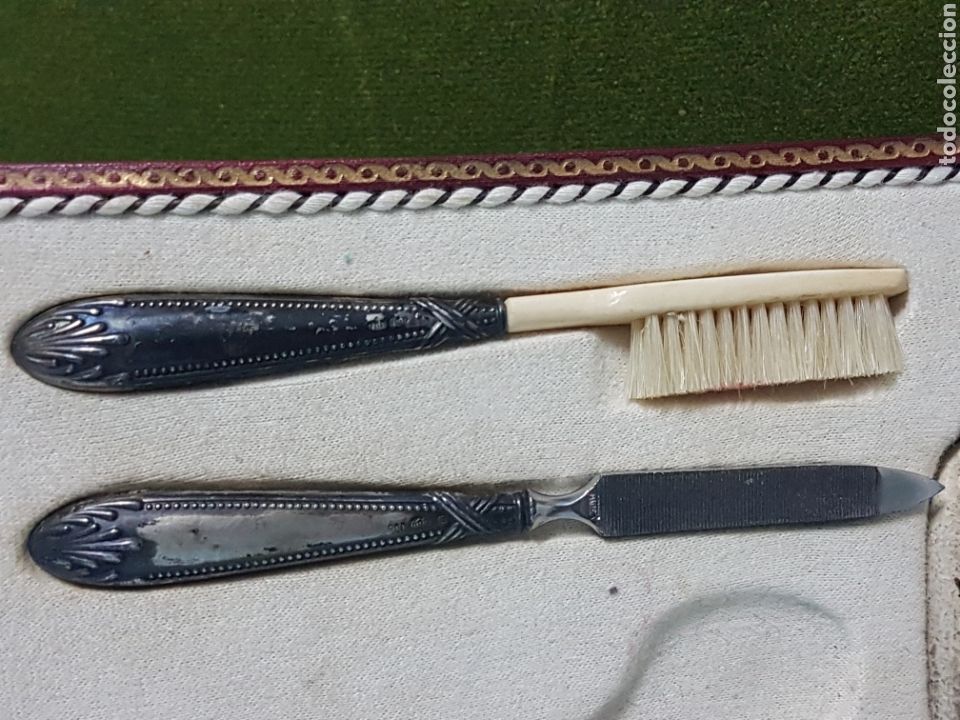 Antig&uuml;edades: ESTUCHE MANICURA DE PLATA - Foto 10