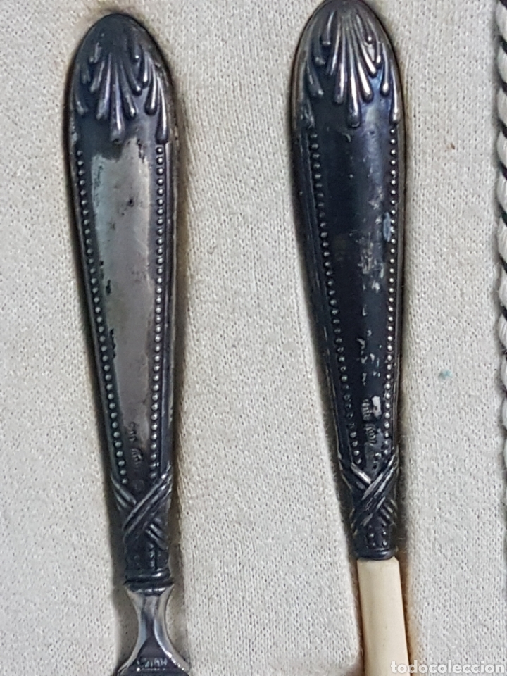 Antig&uuml;edades: ESTUCHE MANICURA DE PLATA - Foto 11