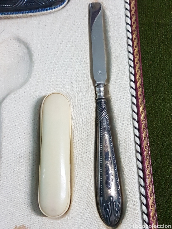 Antig&uuml;edades: ESTUCHE MANICURA DE PLATA - Foto 17