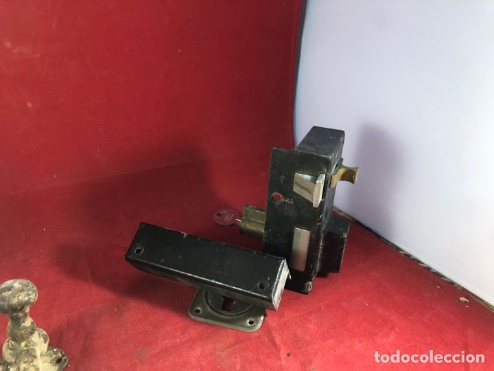 Antig&uuml;edades: Lote de cerraduras - Foto 4