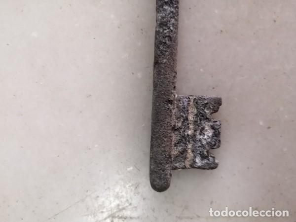 Antig&uuml;edades: ANTIGUA LLAVE MUY RARA 10 CM - Foto 4