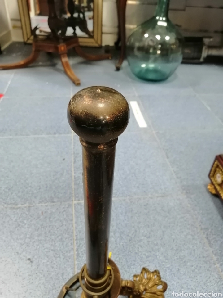 Antig&uuml;edades: Dos apliques bronce y lat&oacute;n - Foto 7