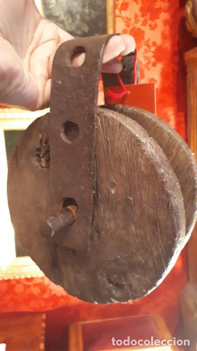 Antig&uuml;edades: Polea antigua - Foto 2