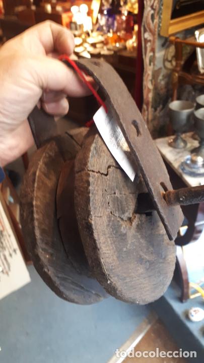 Antig&uuml;edades: Polea antigua - Foto 4