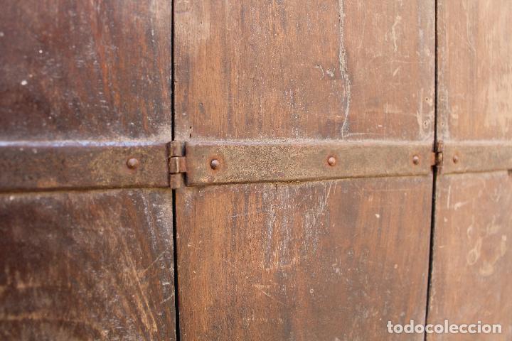 Antig&uuml;edades: caja baul cofre capitan de barco - Foto 16