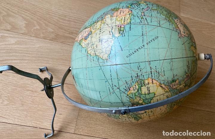 Antig&uuml;edades: GLOBO TERRAQUEO HINCHABLE DE LA MARCA PILOT. - Foto 6