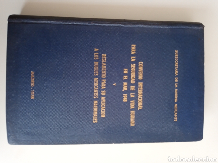 Convenio Internacional Para La Seguridad De La - Vendido En Venta ...