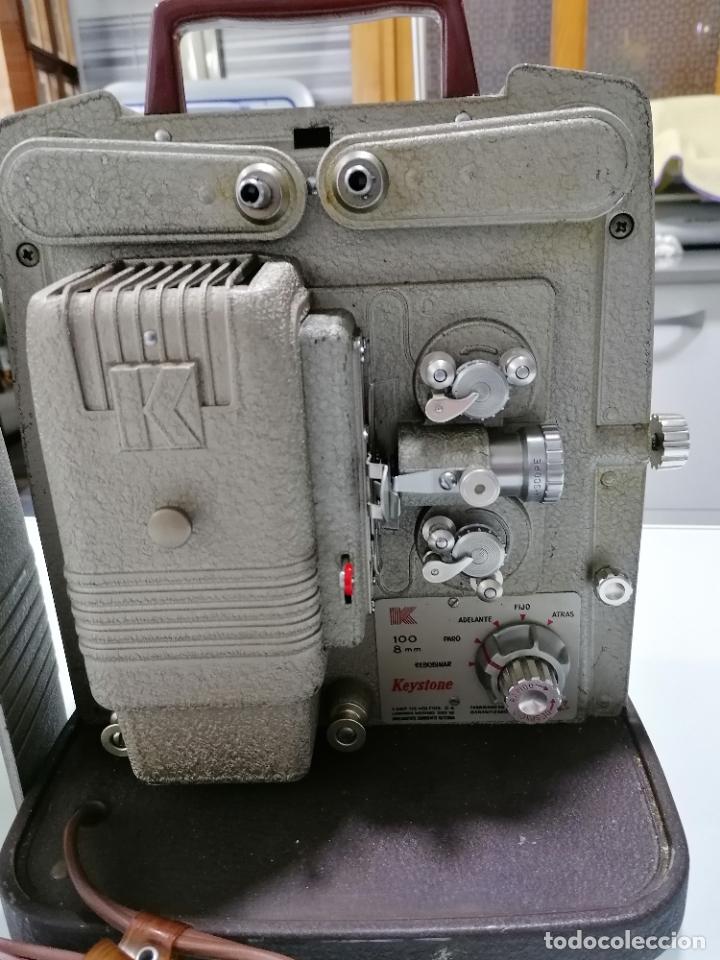Antig&uuml;edades: PROYECTOR DE CINE 8 MM, MARCA KEYSTONE, MODELO K - 100 - Foto 3