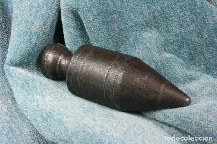 Antig&uuml;edades: Plomada Construcci&oacute;n sin nuez. S.XIX. Plumb bob Construction without nut - Foto 3