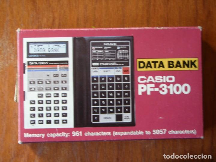 Antig&uuml;edades: CALCULADORA CASIO PF3100 PF 3100 CON CAJA E INSTRUCCIONES FUNCIONANDO - Foto 2