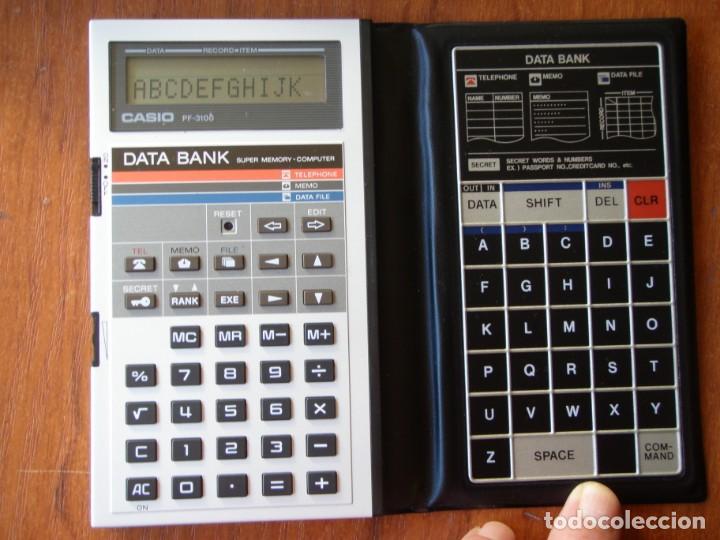 Antig&uuml;edades: CALCULADORA CASIO PF3100 PF 3100 CON CAJA E INSTRUCCIONES FUNCIONANDO - Foto 5
