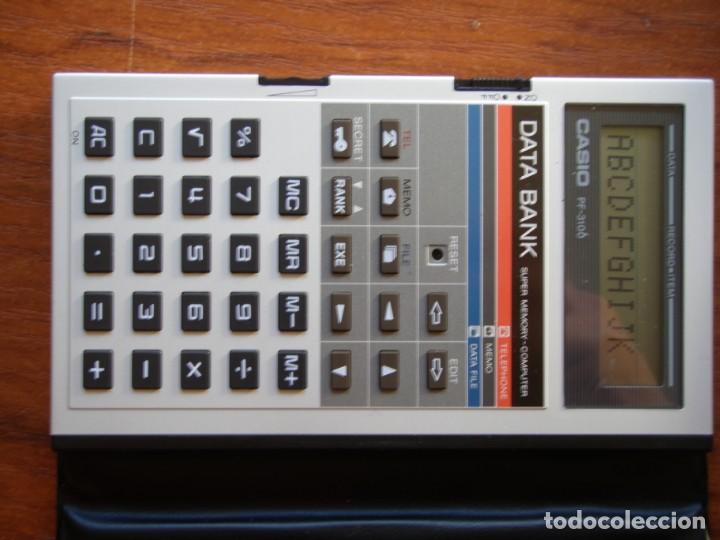 Antig&uuml;edades: CALCULADORA CASIO PF3100 PF 3100 CON CAJA E INSTRUCCIONES FUNCIONANDO - Foto 7